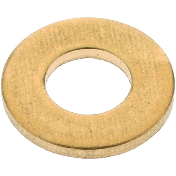 Value Collection C613603 6" Screw Standard Flat Washer Brass, Plain Finish
