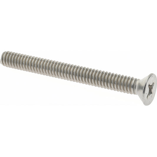 Value Collection C38202 Machine Screw 1/4-20 x 2-1/2", Flat Head, Phillips
