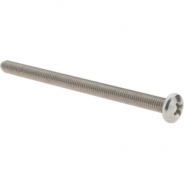 Value Collection C38155 Machine Screw #10-32 x 3" Length Under Head, Pan Head, Phillips