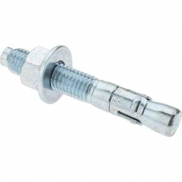 Value Collection C37393 Concrete Wedge Anchor 5/8" Dia, 4-1/4" OAL, 2-5/8" Min Embedment
