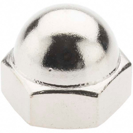 Value Collection C50000405 Acorn Nuts Nut Type Standard Acorn Nut  Material Steel  Thread Size 1/4-20  Thread Direction Right Hand  Width Across Flats (Inch) 7/16  Overall Height (Inch) 21/64