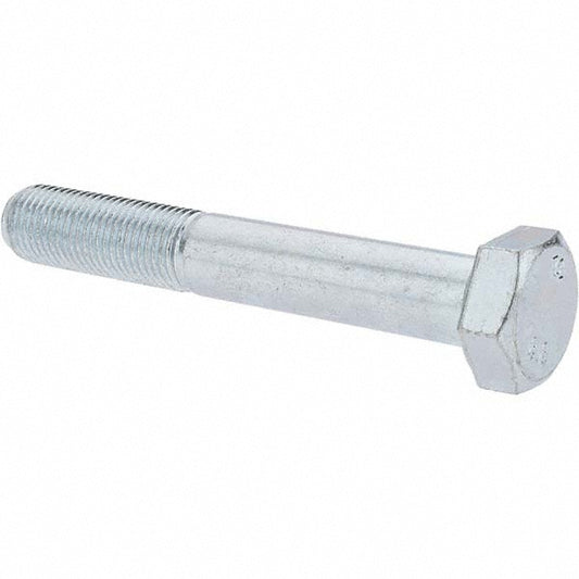 Value Collection C30985 Hex Head Cap Screw M12 x 1.25 x 80 mm, Grade 8.8 Steel, Zinc-Plated