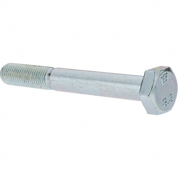 Value Collection C30976 Hex Head Cap Screw M10 x 1.25 x 80 mm, Grade 8.8 Steel, Zinc-Plated