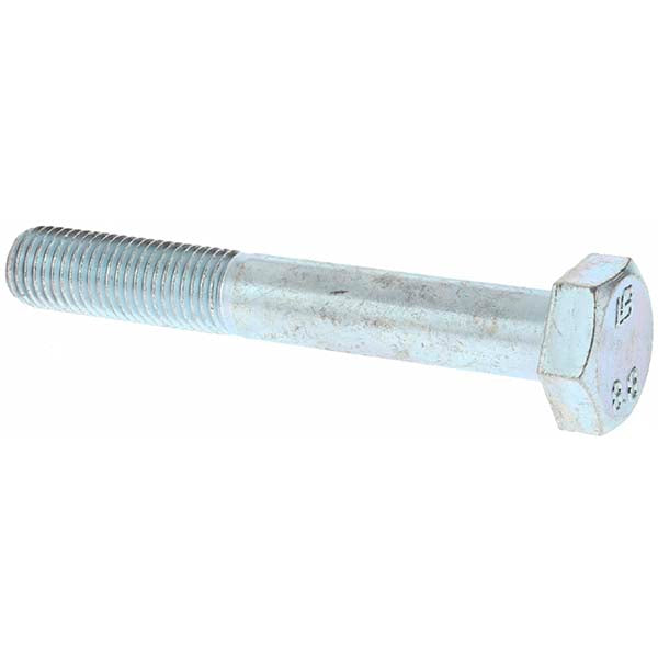 Value Collection C30975 Hex Head Cap Screw M10 x 1.25 x 70 mm, Grade 8.8 Steel, Zinc-Plated