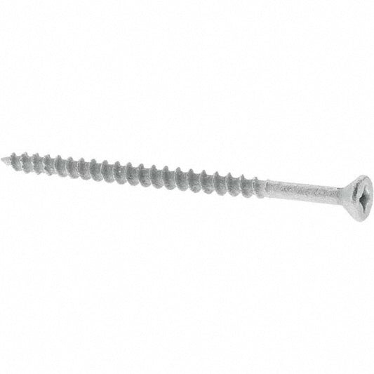 Value Collection C29306 Deck Screws Thread Size #8  Overall Length 3in  Material Steel  Finish Galvanized