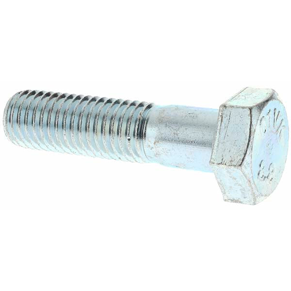 Value Collection C23122 Hex Head Cap Screw M14 x 2.00 x 55 mm, Grade 8.8 Steel, Zinc-Plated