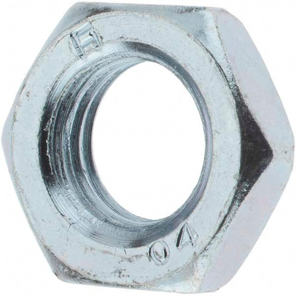 Value Collection C18956 Hex Nut M12 x 1.50, Grade 2H Steel, Zinc-Plated