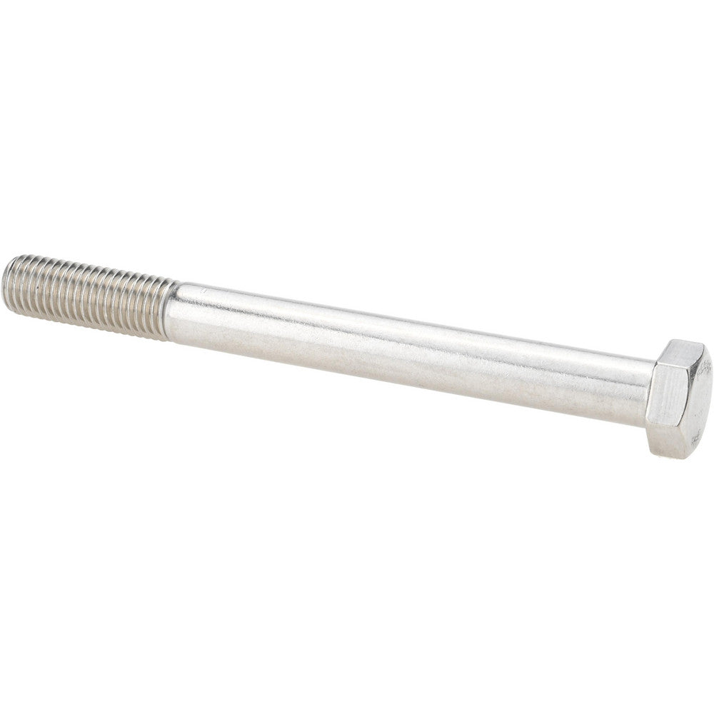 Value Collection B10725 Hex Head Cap Screw 3/4-10 x 8", Grade 316 Stainless Steel, Uncoated
