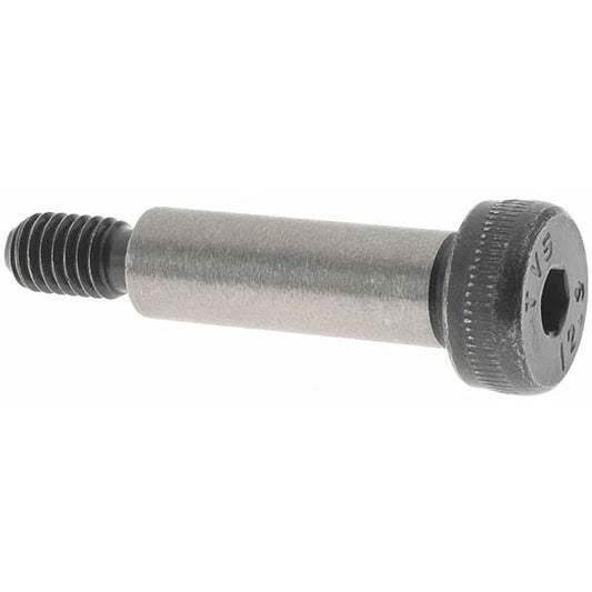 Value Collection B10112 Shoulder Screw 8 mm Shoulder Dia, 25 mm Shoulder Length, M6x1.00, 12.9 Alloy Steel, Hex Socket