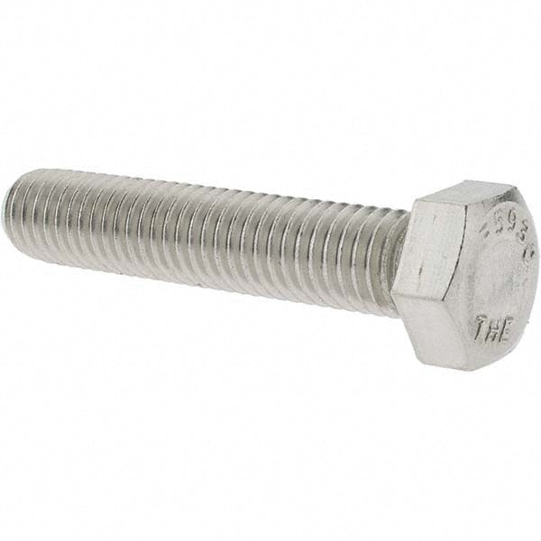 Value Collection A997217 Hex Head Cap Screw 1/2-13 x 2-1/2", Grade 18-8 Stainless Steel