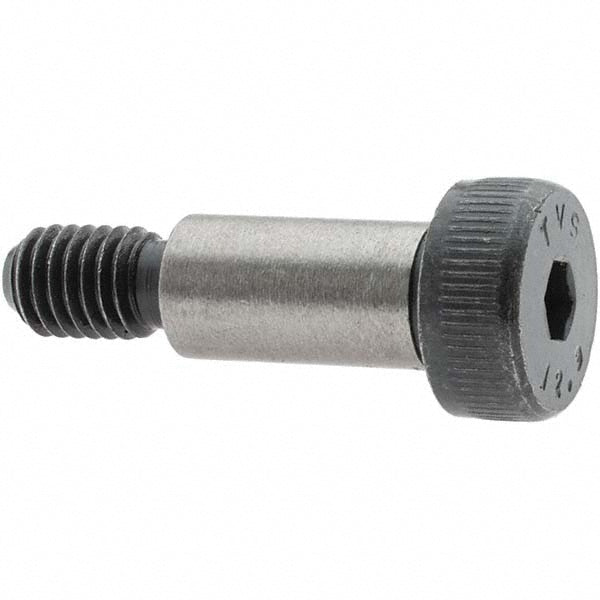 Value Collection A996792 Shoulder Screw 10 mm Shoulder Dia, 20 mm Shoulder Length, M8x1.25, 12.9 Alloy Steel, Hex Socket