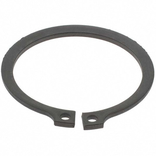 Rotor Clip DSH-40ST PD External Retaining Ring 37.5 mm Groove Dia, 40 mm Shaft Dia, DIN I7221 _ I7223 Spring Steel, Phosphate Finish