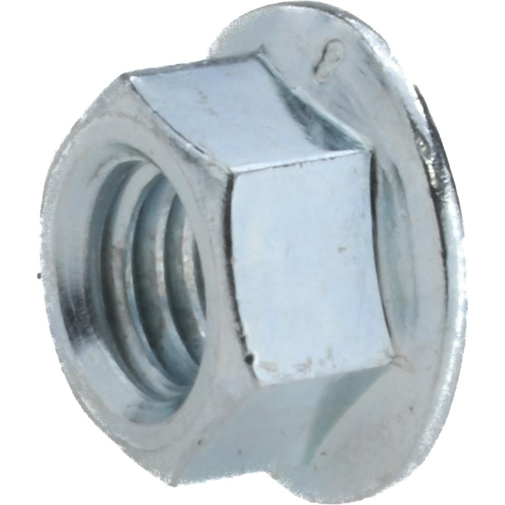 Value Collection A996684 M10, 21.8mm Flange Diam, 10mm High, 15mm Across Flats, Flange Nut