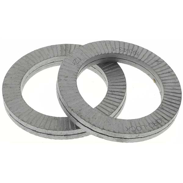 Value Collection A98004 Wedge Lock Washer 1.2087" OD, 0.8504" ID, Grade 2, Zinc-Plated