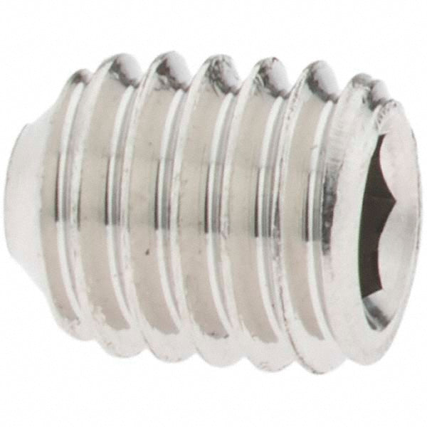 Value Collection C52000734 M5x0.80 Metric Coarse, 6mm OAL, Cup Point Set Screw