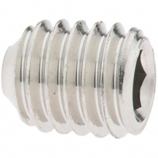 Value Collection C52000734 M5x0.80 Metric Coarse, 6mm OAL, Cup Point Set Screw