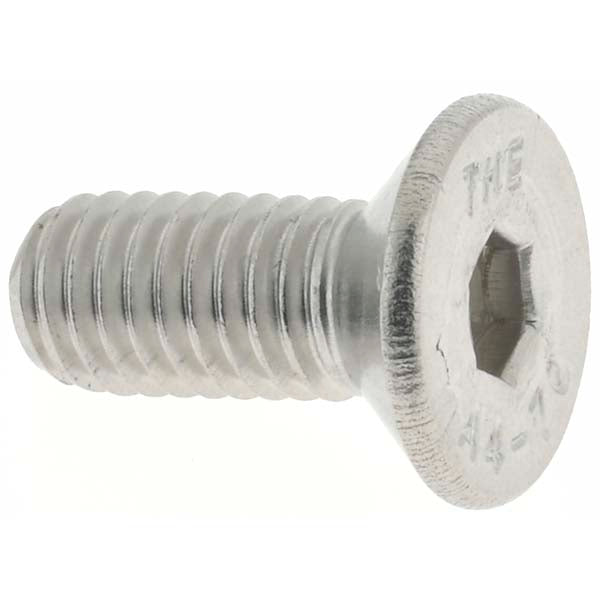 Value Collection A410389 Flat Socket Cap Screw M5x0.8, 316/Austenitic Grade A4 Stainless Steel
