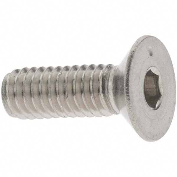 Value Collection A410382 Flat Socket Cap Screw M4x0.7, 316/Austenitic Grade A4 Stainless Steel