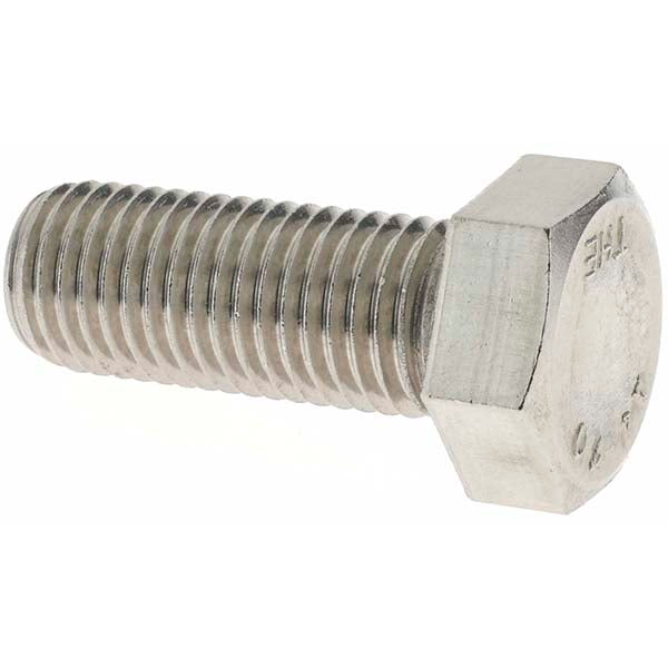 Value Collection A410109 Hex Head Cap Screw M16 x 2.00 x 40 mm, Grade 316 & Austenitic Grade A4 Stainless Steel, Uncoated