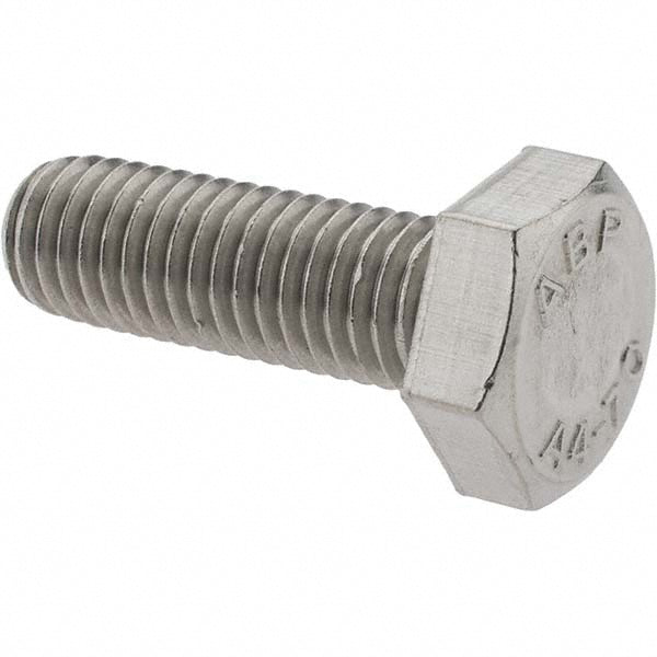 Value Collection A410067 Hex Head Cap Screw M10 x 1.50 x 30 mm, Grade 316 & Austenitic Grade A4 Stainless Steel, Uncoated