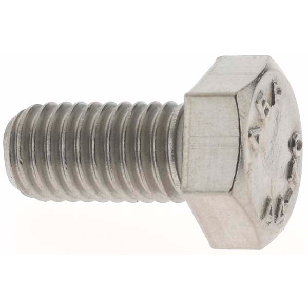 Value Collection A410046 Hex Head Cap Screw M8 x 1.25 x 16 mm, Grade 316 & Austenitic Grade A4 Stainless Steel, Uncoated
