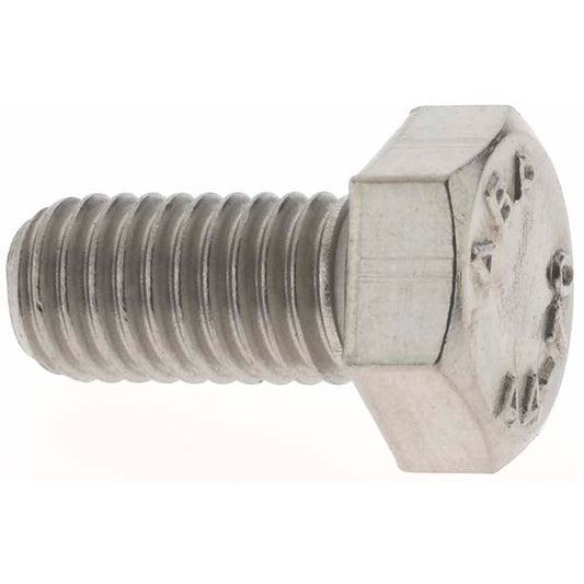 Value Collection A410046 Hex Head Cap Screw M8 x 1.25 x 16 mm, Grade 316 & Austenitic Grade A4 Stainless Steel, Uncoated