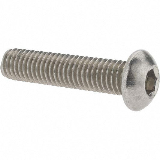 Value Collection A210291 M8x1.25 35mm Length Under Head Hex Socket Drive Button Socket Cap Screw