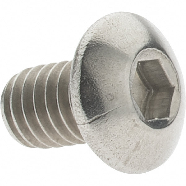 Value Collection A210272 M4x0.70 6mm Length Under Head Hex Socket Drive Button Socket Cap Screw