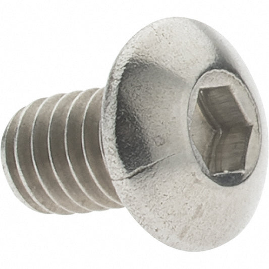 Value Collection A210272 M4x0.70 6mm Length Under Head Hex Socket Drive Button Socket Cap Screw