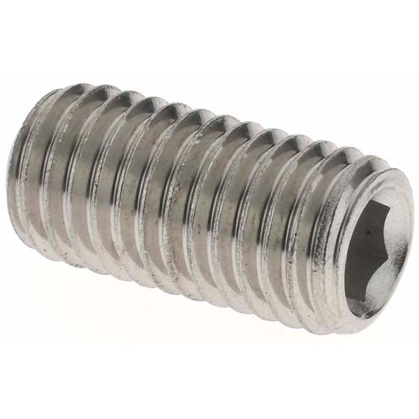 Value Collection A210250 Set Screw M12 x 1.75 x 25 mm, Cup Point, Stainless Steel, Grade 18-8 & Austenitic Grade A2