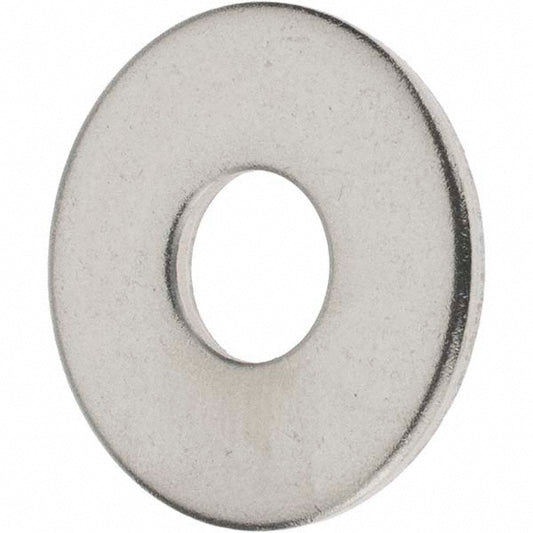 Value Collection A210025 M10 Screw Fender Flat Washer Grade 18-8 Stainless Steel, Plain Finish