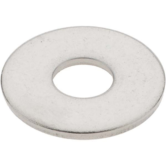 Value Collection A210024 M8 Screw Fender Flat Washer Grade 18-8 Stainless Steel, Plain Finish