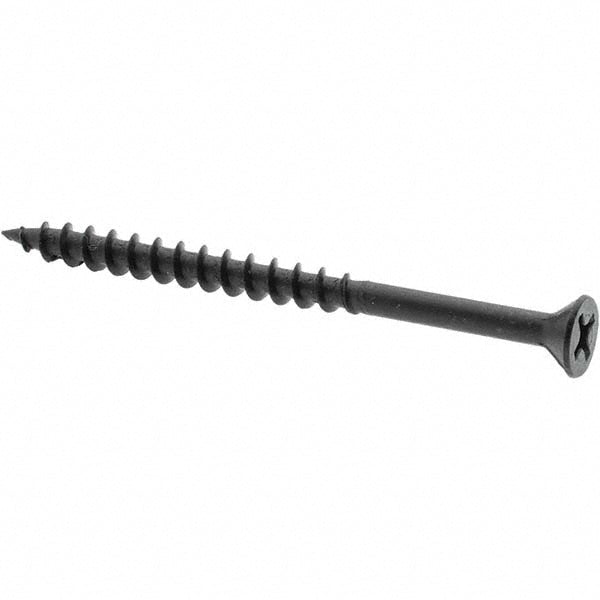 ITW Buildex 8N250SPLB/100 #8, 2-1/2" OAL, Phillips Drive Flat Head, Steel Drywall Screws