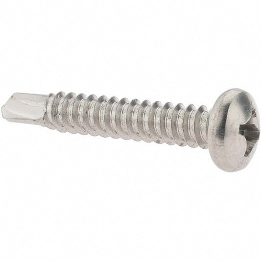 Value Collection 95566 #14, Pan Head, Phillips Drive, 1-1/2" Length Under Head, #3 Point, Self Drilling Screw
