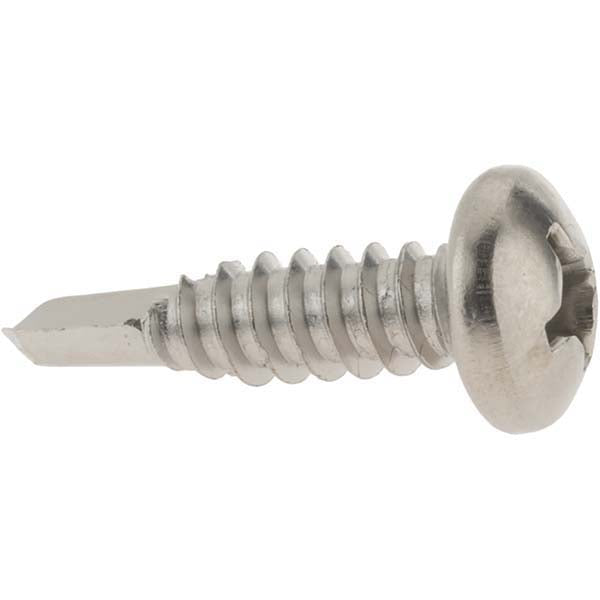 Value Collection 95564 #14, Pan Head, Phillips Drive, 1" Length Under Head, #3 Point, Self Drilling Screw