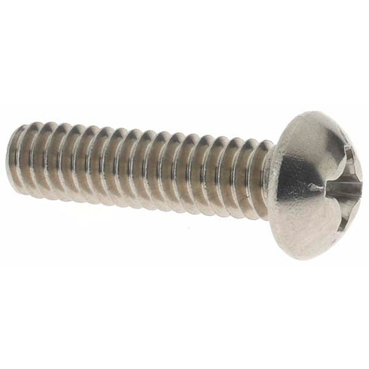 Value Collection 94090 Machine Screw 1/4-20 x 1", Round Head, Phillips