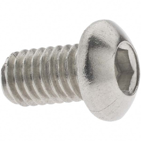 Value Collection KP82445 M6x1.00 10mm Length Under Head Hex Socket Drive Button Socket Cap Screw