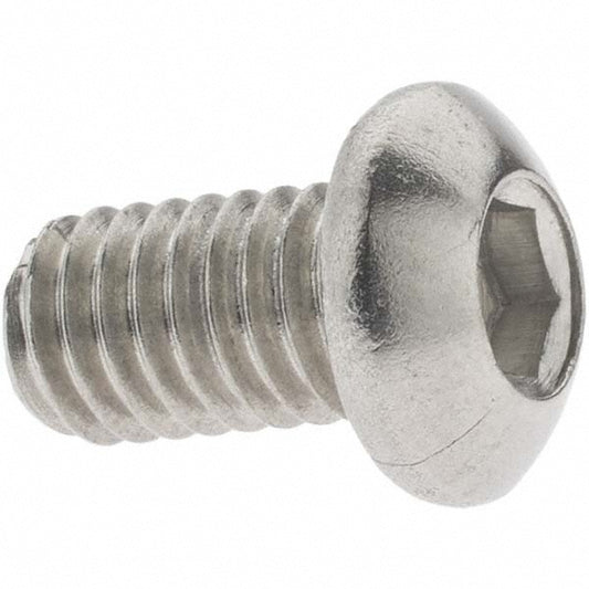 Value Collection KP82445 M6x1.00 10mm Length Under Head Hex Socket Drive Button Socket Cap Screw