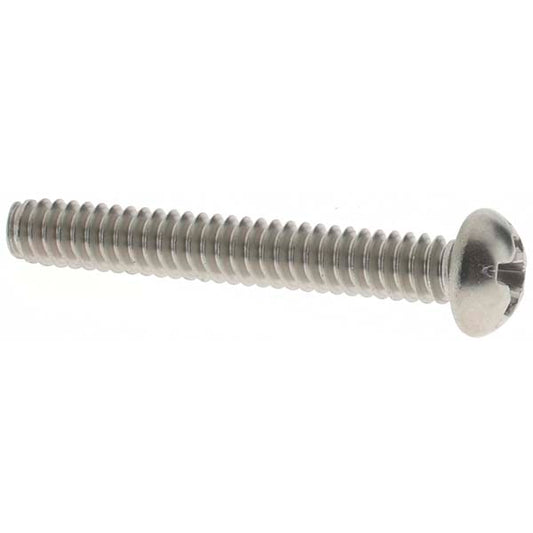 Value Collection 94049 Machine Screw #6-32 x 1", Round Head, Phillips
