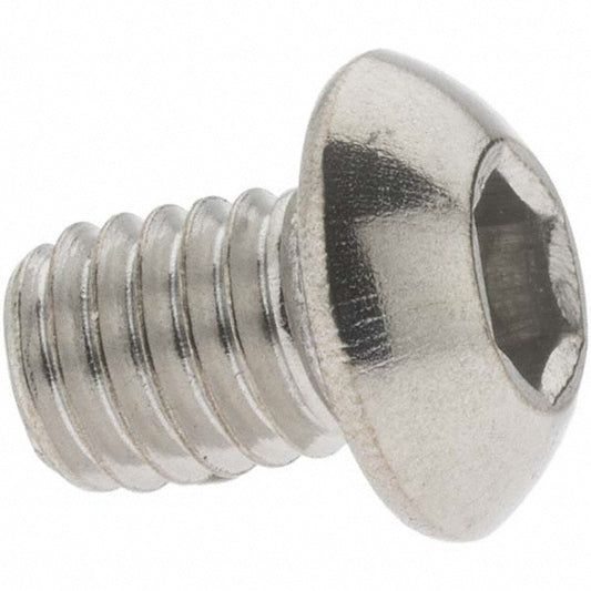 Value Collection KP82444 M6x1.00 8mm Length Under Head Hex Socket Drive Button Socket Cap Screw