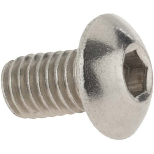 Value Collection KP82436 Button Socket Cap Screw Stainless Steel, Uncoated