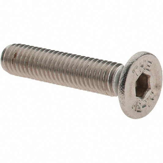 Value Collection KP82396 Flat Socket Cap Screw M5x0.8, 18-8/Austenitic Grade A2 Stainless Steel