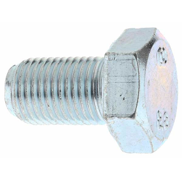 Value Collection KP78936 Hex Head Cap Screw M12 x 1.25 x 20 mm, Grade 8.8 Steel, Uncoated