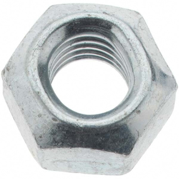 Value Collection KP78601 Hex Lock Nut Distorted Thread, Grade 8.8 Steel, Zinc-Plated