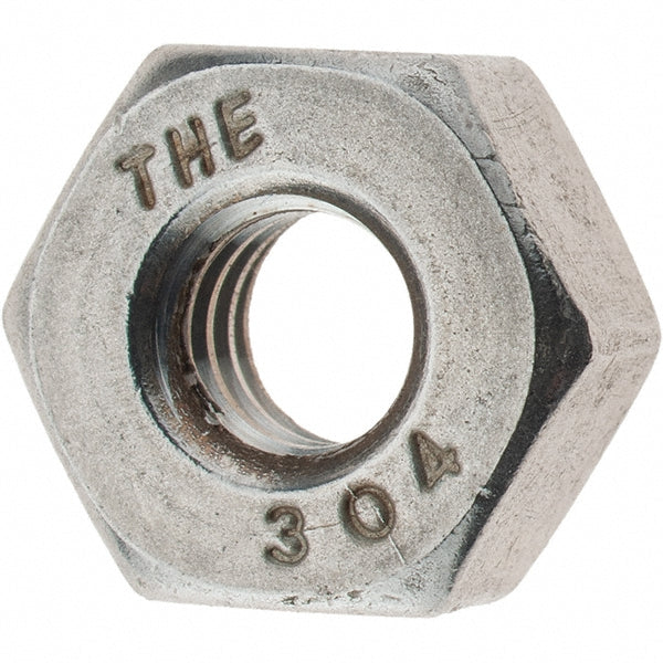 Value Collection KP76127 Hex Nut 1/4-20, Grade 316 Stainless Steel, Uncoated