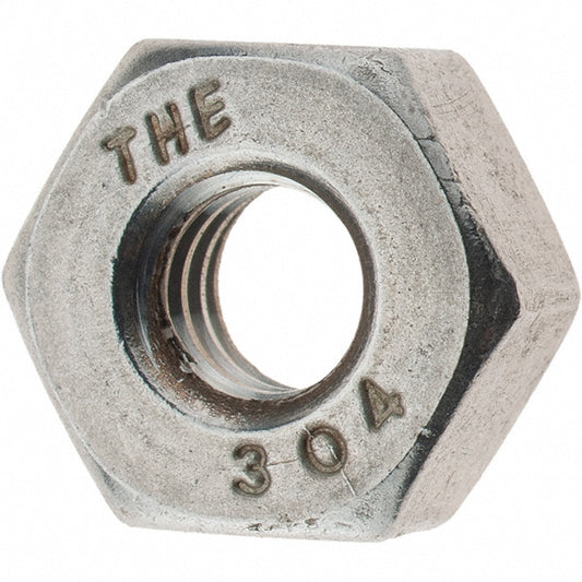 Value Collection KP76127 Hex Nut 1/4-20, Grade 316 Stainless Steel, Uncoated