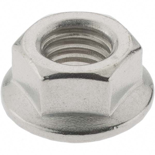Value Collection KP724 1/2-13, 1.031" Flange Diam, Serrated Flange Nut