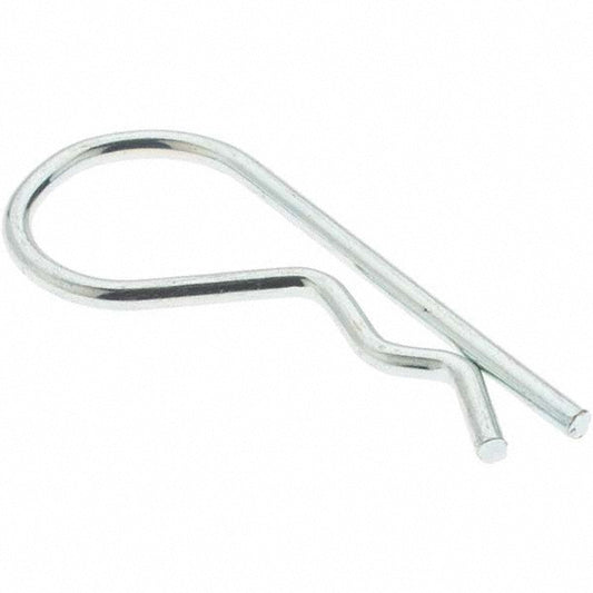 Value Collection KP66855 5/16 to 1/2" Shaft Diam, 2" Long, 0.093" Wire Diam, Hair Pin Cotter