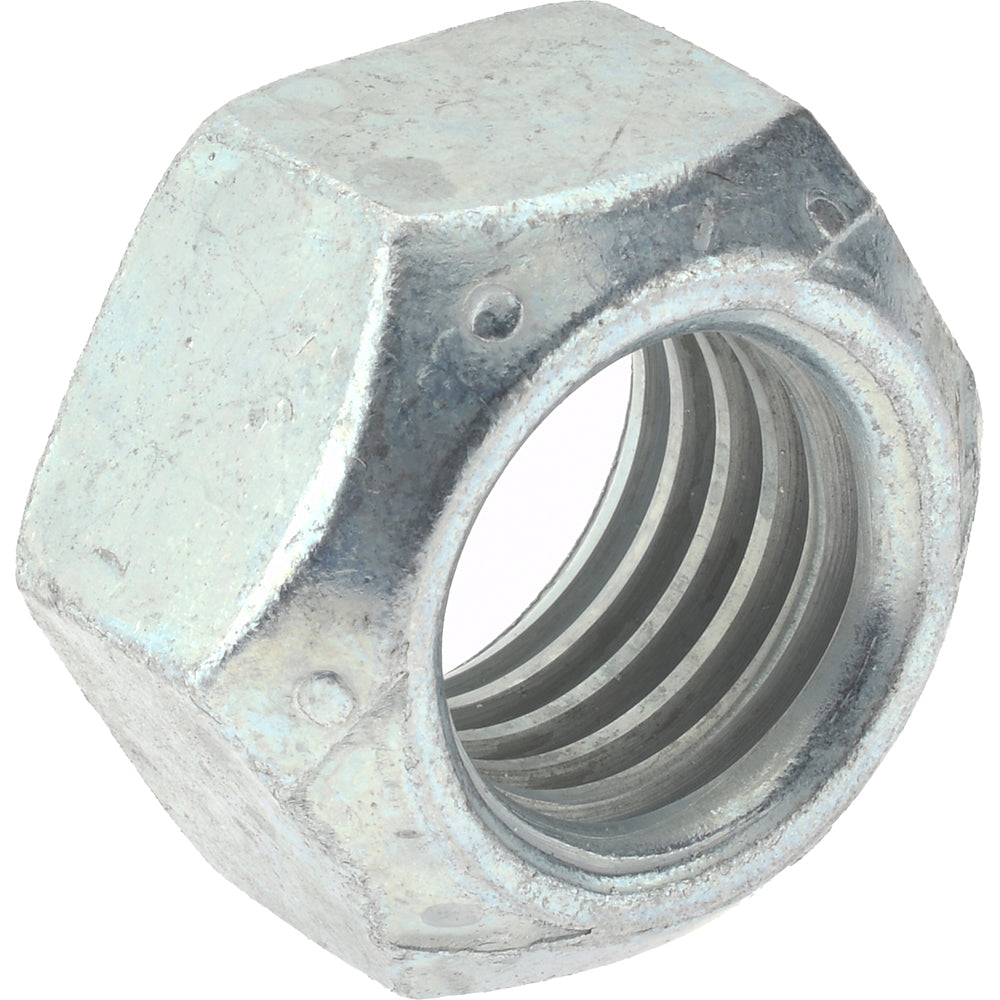 Value Collection KP66134 Hex Lock Nut Distorted Thread, 3/4-10, Grade C Steel, Zinc-Plated with Wax