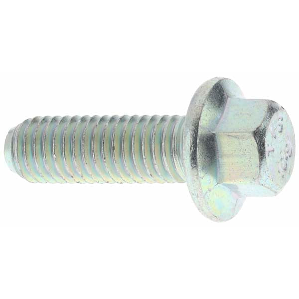 Value Collection KP60621 Smooth Flange Bolt M8 x 1.25 Metric, 25 mm Length Under Head, Fully Threaded